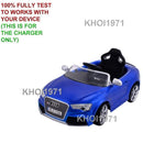 AC Adapter Charger for Audi RS5 HD Ride-On Toy with Remote Control TY561996BL FJ526 Model Magic Cars 1