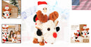 Delightful Santa on Reindeer Plush Toy - Festive Musical Decor for Children Magic Cars 1