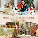 Delightful Santa on Reindeer Plush Toy - Festive Musical Decor for Children Magic Cars 6