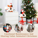 Delightful Santa on Reindeer Plush Toy - Festive Musical Decor for Children Magic Cars 8