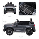 Licensed Chevrolet Tahoe 12V Battery-Powered Electric Ride-On Car for Kids Magic Cars 9