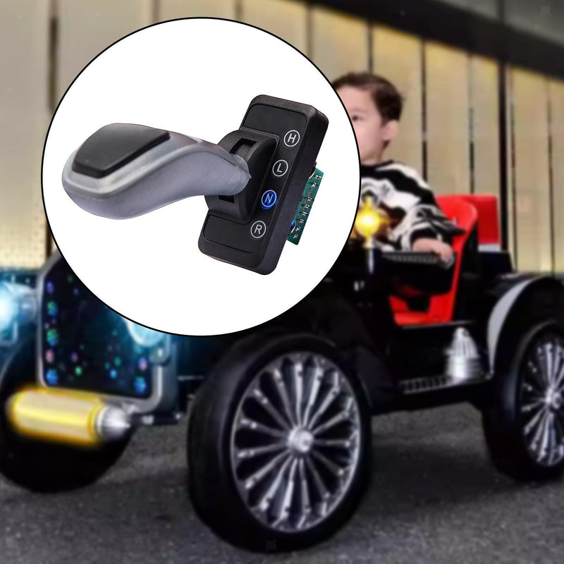 Electric Children's Car Putter with Easy-Install Push Rod and Joystick Switch Magic Cars 0