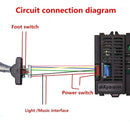 Electric Children's Car Putter with Easy-Install Push Rod and Joystick Switch Magic Cars 6