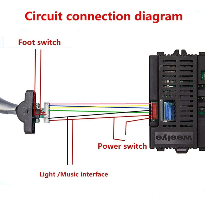 Electric Children's Car Putter with Easy-Install Push Rod and Joystick Switch Magic Cars 6
