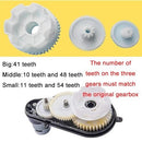Kids Ride-On Toy Gear Set: 41T, 10T, 48T, 11T, 54T Plastic Magic Cars 8