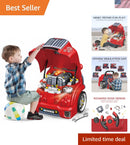 Children's Interactive Truck Engine Toy with Electric Drill, Educational STEM Learning Set Magic Cars 0