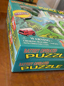 Dinosaur Land and Ladybug Puzzle Vehicles Set, 16 Pieces Magic Cars 13