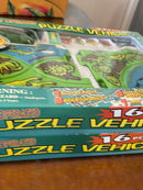 Dinosaur Land and Ladybug Puzzle Vehicles Set, 16 Pieces Magic Cars 15