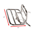 Chrome Folding Rear Rack for Vespa Primavera/Sprint - image 4