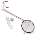 Chrome Round Left Mirror for Vespa Vintage & Stella - image 5