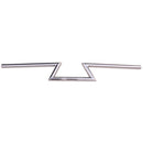 Chrome Z-Bars for Wide 7/8" Universal Handlebars