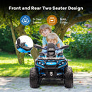 12V Battery-Powered Electric ATV Ride-On for Kids – 4-Wheeler Toy with LED Lighting