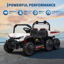 24V 4WD Off-Road Electric Ride-On Dump Truck for Kids - Dual-Seater with Remote Control