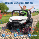24V 4WD Off-Road Electric Ride-On Dump Truck for Kids - Dual-Seater with Remote Control