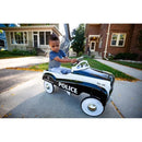 Vintage Style Black Police Car Pedal Ride-On for Kids Magic Cars 5