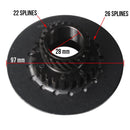 Clutch Drive Gear (Large Frame Vespa) - image 2