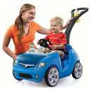 Coche correpasillos azul para niños y niñas de 1 a 4 años para montar Magic Cars 2