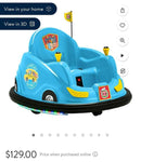 CoComelon 6V Battery-Powered Electric Bumper Ride-On Car Magic Cars 2