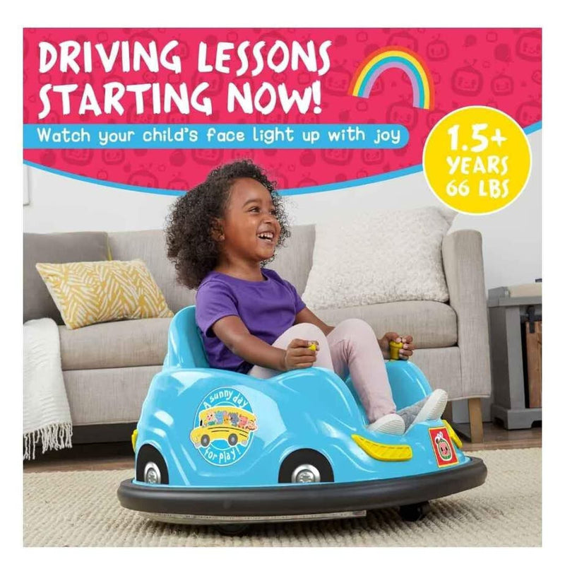 CoComelon 6V Battery-Powered Electric Bumper Ride-On Car Magic Cars Variant 0