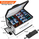 Large Fireproof Lipo Bag (11.0 x 8.0 x 6.5 inches) - Silver Magic Cars 5
