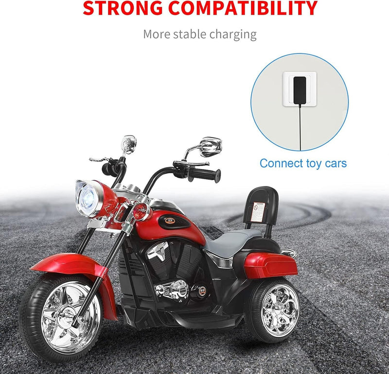 Compact 6V Battery Charger Wall-Mountable for Kid Trax and Huffy Ride-On Toys Magic Cars 7