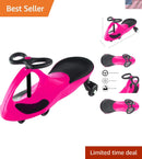 Compact Lightweight Wiggle Car for Kids Ideal for Indoor Play Magic Cars 0