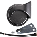 Compact 12V Waterproof Low Tone Car Horn 410Hz Universal Black Magic Cars 0