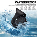 Compact 12V Waterproof Low Tone Car Horn 410Hz Universal Black Magic Cars 6