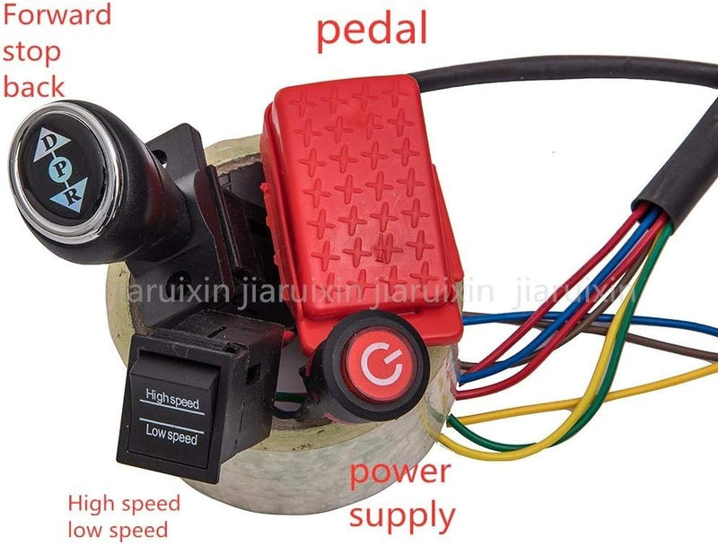 Electric Ride-On Car DIY Accessory Set with Wires and Switch Included Magic Cars 4