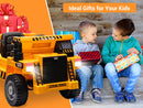 12V Electric Ride-On Construction Dumper Truck for Kids with Remote Control Toy Gift Magic Cars 5