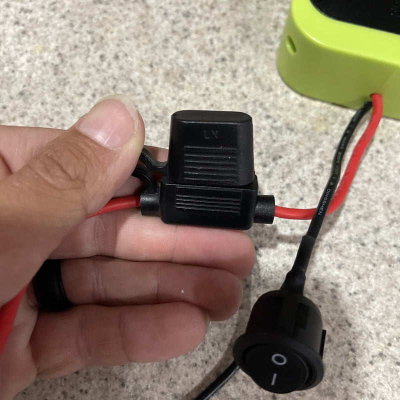 Power Wheel Adapter Converter for 40V Li-ion Battery Switch Compatible with Ryobi Tools Magic Cars 4