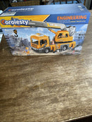 Coroiesty Construction Crane Truck with Lights and Sound Effects Magic Cars Variant 0