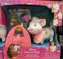 Disney Moana Pua Plush Toy with Clean & Care Features Magic Cars Variant 0