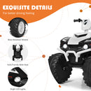 12V Kids 4-Wheeler ATV Quad Ride-On Car with LED Lights and Music Magic Cars 9