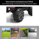 12V Kids Ride-On Truck Car with Remote Control, MP3 Music, and LED Lights - Black Magic Cars 7