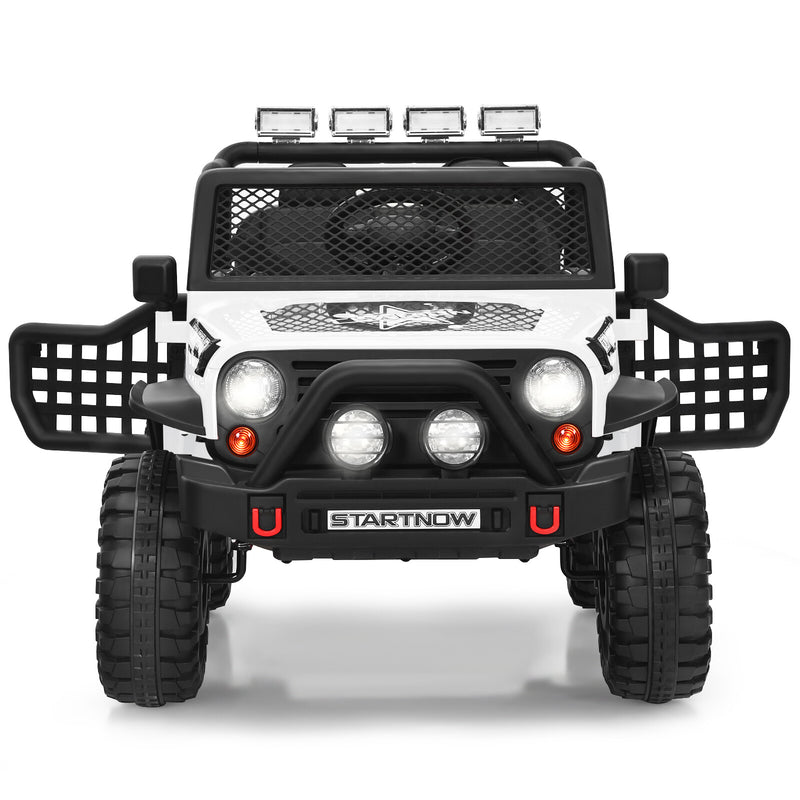 12V Kids Electric Ride-On Truck with Remote Control, Lights, and Music Magic Cars 10