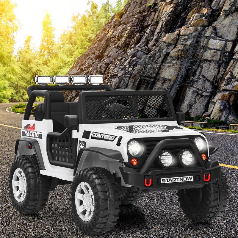 12V Kids Electric Ride-On Truck with Remote Control, Lights, and Music Magic Cars 2