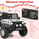 12V Kids Electric Ride-On Truck with Remote Control, Lights, and Music Magic Cars 7