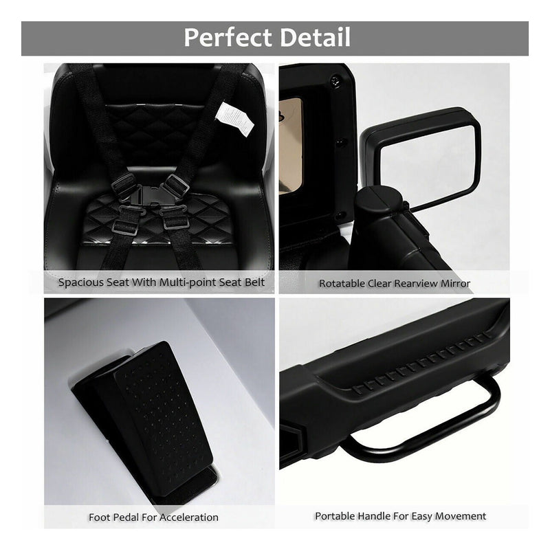 12V Kids Ride-On Truck with Remote Control, MP3 Music, and LED Lights Magic Cars 4