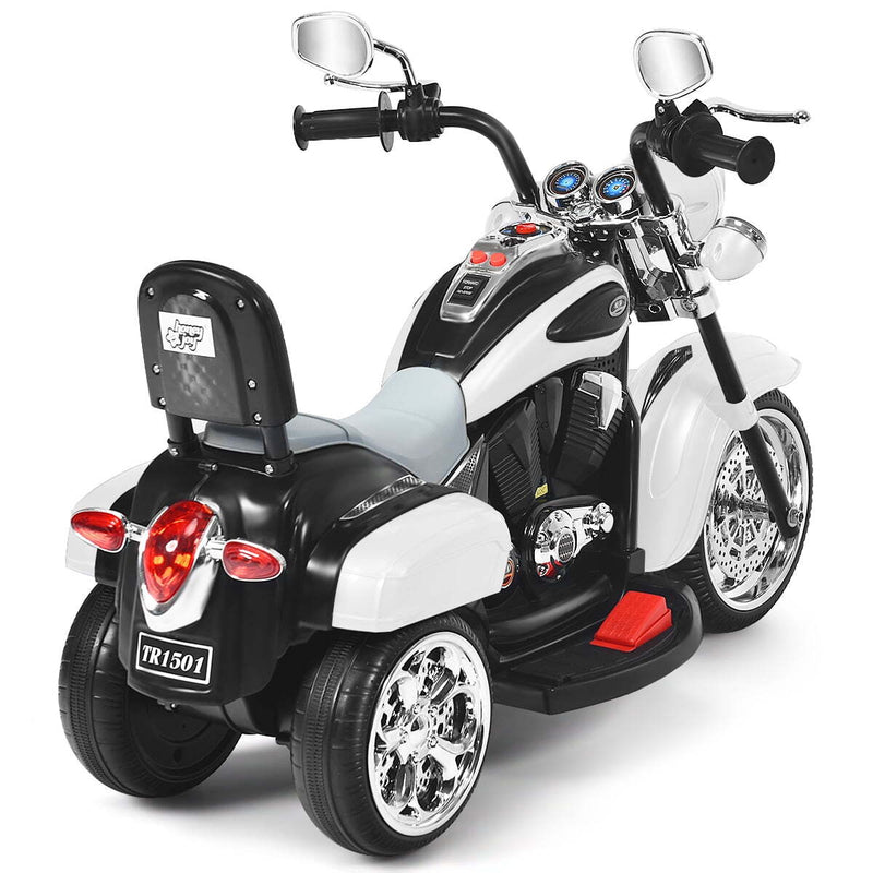 3-Wheel Electric Ride-On Motorcycle for Kids with 6V Battery and Music Magic Cars 1