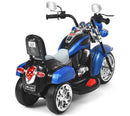 3-Wheel Kids Electric Ride-On Motorcycle 6V Battery Powered Toy Blue Magic Cars 1