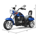 3-Wheel Kids Electric Ride-On Motorcycle 6V Battery Powered Toy Blue Magic Cars 2