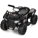 6V Kids Electric Ride-On ATV Quad Toy Car with LED Lights and MP3 Player Black Magic Cars 11