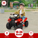 6V Electric Kids ATV Ride-On Quad Toy Car with LED Lights and MP3 Player, Red Magic Cars 7