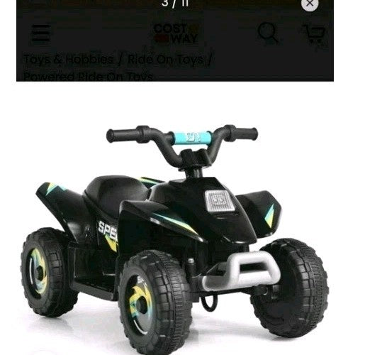 6V Kids Electric 4-Wheel ATV Ride-On Toy Magic Cars Variant 0