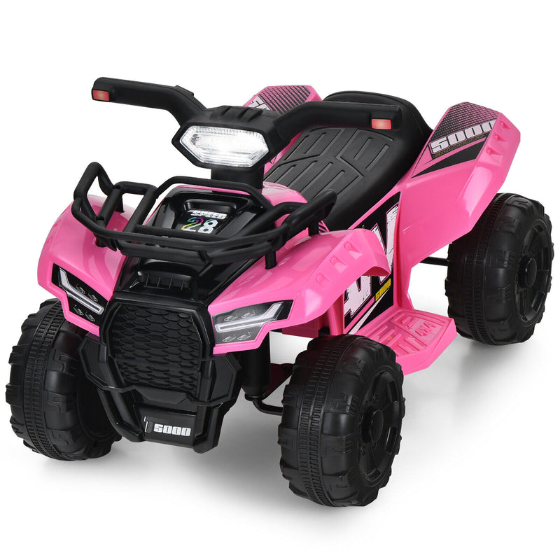 Electric Pink Ride-On ATV Quad Car for Kids Magic Cars 0