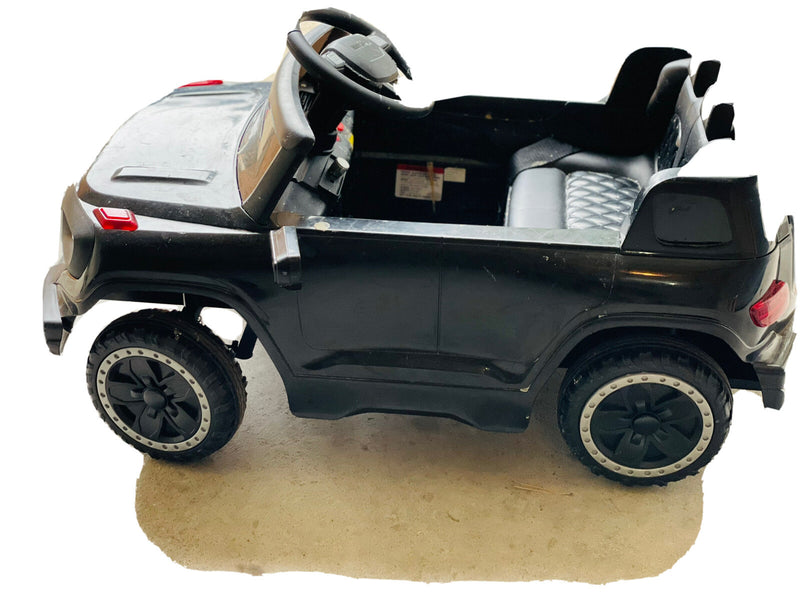 6V Electric Ride-On Car with Remote Control, Mercedes Benz ML350 Design, Black Magic Cars Variant 0