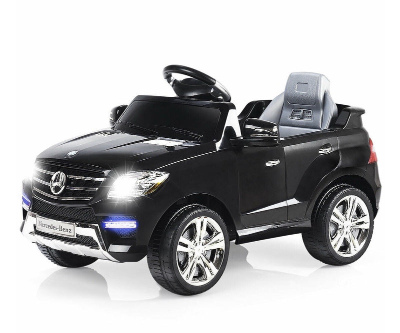 6V Electric Ride-On Mercedes ML350 Car with Remote Control in Black Magic Cars 0