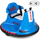 Costzon Blue 12V Ride-On Bumper Car for Kids with Dual Joystick Control Magic Cars Variant 0