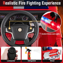 12V Fire Truck Ride-On for Kids with Remote Control, Lights, Siren, and Music Magic Cars 4